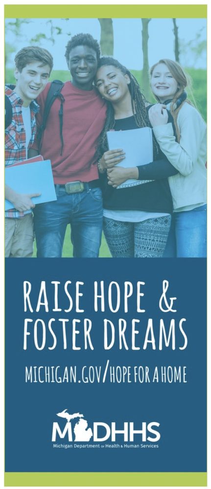 Raise Hope and Foster Dreams Brochure Cover