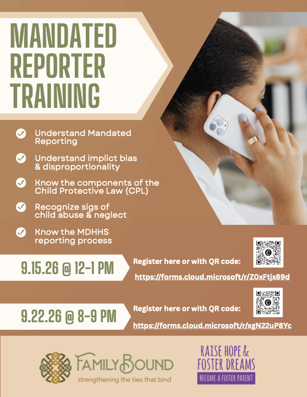 Mandated Reporter Training